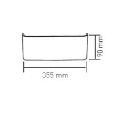 Ack Avva 12W Sıyah 4000K Led Duvar Armatürü
