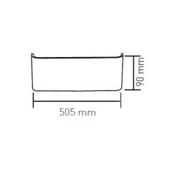 Ack Avva 24W Beyaz 4000K Led Duvar Armatürü