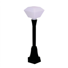 Elmas Uzun 100CM Beyaz Set Üstü Bahçe Armatürü