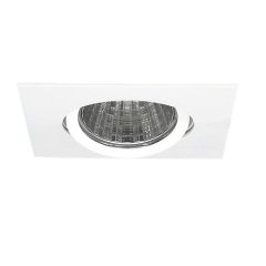 Lamptıme 740308 Sıva Altı Cob Downlıght 20W Kare Beyaz Gövde 3000K Sarı Işık