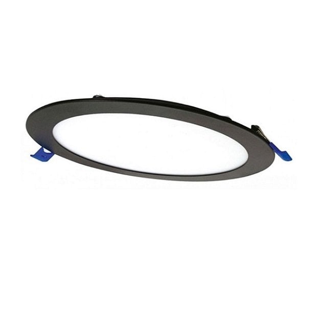 K2 15W 1200 Lümen Siyah Gövde Yuvarlak Slım Led Panel