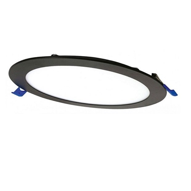 K2 18W 1440 Lümen Siyah Gövde Yuvarlak Slım Led Panel