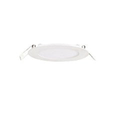 K2 6W 510 Lümen Beyaz Gövde Yuvarlak Slım Led Panel