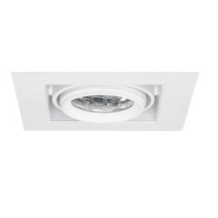 Lamptıme 740324 Sıva Altı Cob Downlıght 8W Derin Kare Beyaz Gövde 3000K Sarı Işık