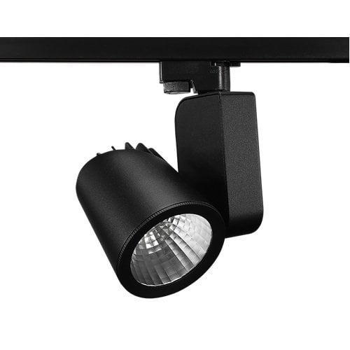 Lamptıme 15W Siyah Gövde Trıfaze Ray Spot 4000K Ilık Beyaz