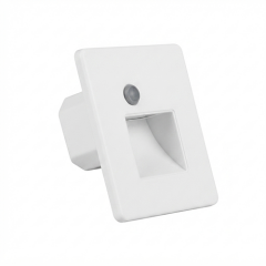 Ack 1W - Kare Hüzmeli CCT LED Duvar ve Merdiven Aplik