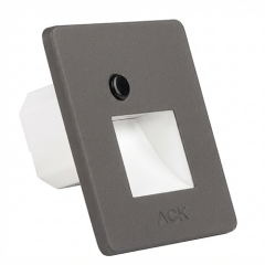 Ack 1W - Kare Hüzmeli CCT LED Duvar ve Merdiven Aplik