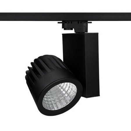 Lamptıme 40W Siyah Gövde Monofaze Ray Spot 6500K Beyaz Işık