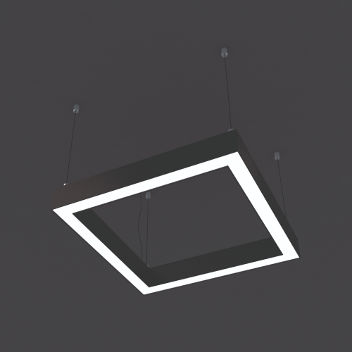 İnoled 155W 6500K Kare Dekoratıf Lineer Led Armatür