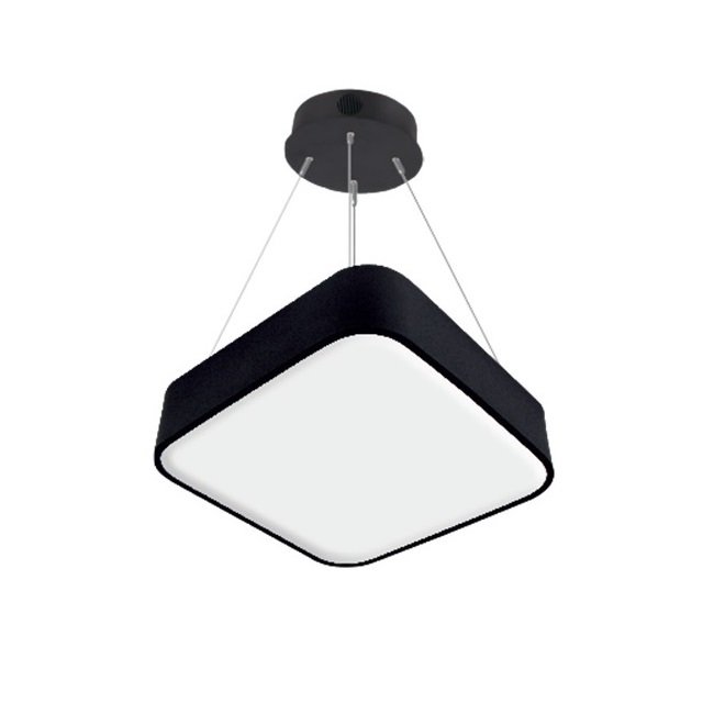 Lamptıme Sarkıt Armatür 80*80 Dolu Kare 40Cm 40W 3000K Beyaz Gövde