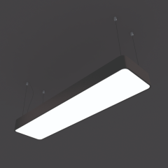 İnoled 30X60Cm 58W 4000K Oval Dikdörtgen Davul Dekoratıf Lıneer Led Armatür