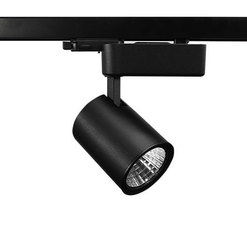 Lamptıme 30W Siyah Gövde Monofaze Ray Spot 6500K Beyaz Işık
