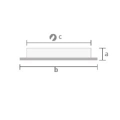 Ycl Eko 6W.S.A.Kare Panel Beyaz
