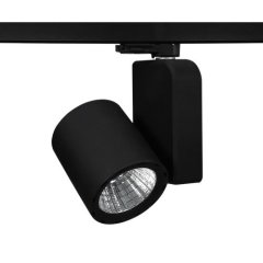 Lamptıme 30W Siyah Gövde Monofaze Ray Spot 6500K Beyaz Işık