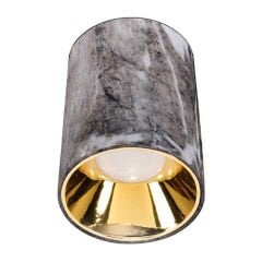 ACK GRİ MERMER-GOLD ALÜMİNİUM SIVA ÜSTÜ DEKORATİF ARMATÜRÜ