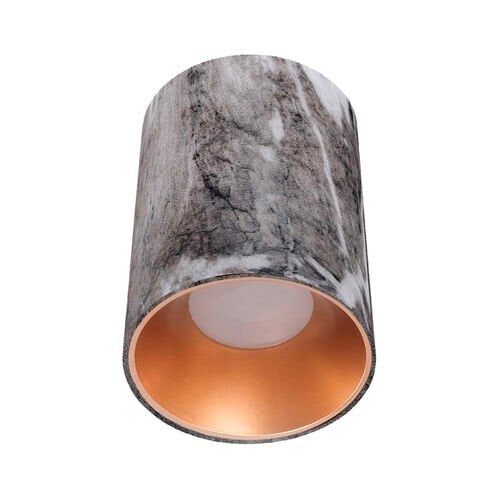 ACK GRİ MERMER-MATTE ROSE ALÜMİNİUM SIVA ÜSTÜ DEKORATİF ARMATÜRÜ