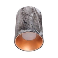 ACK GRİ MERMER-MATTE ROSE ALÜMİNİUM SIVA ÜSTÜ DEKORATİF ARMATÜRÜ