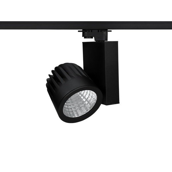 Lamptıme 20W Siyah Gövde Monofaze Ray Spot 6500K Beyaz Işık