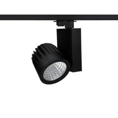 Lamptıme 20W Siyah Gövde Monofaze Ray Spot 6500K Beyaz Işık