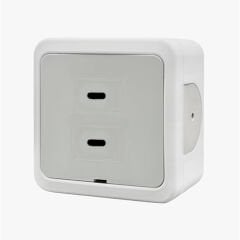 Ne-Ad Multima İkili USB Şarj Prizi (Type-C + Type-C)