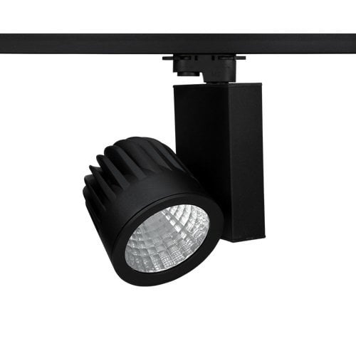 Lamptıme 30W Siyah Gövde Monofaze Ray Spot 6500K Beyaz Işık