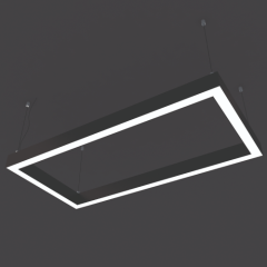 İnoled 20X60Cm 25W 3000K Oval Dikdörtgen Simit Dekoratıf Lıneer Led Armatür