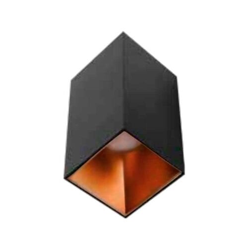 ACK SİYAH-MATTE ROSE KARE ALÜMİNİUM SIVA ÜSTÜ DEKORATİF ARMATÜRÜ