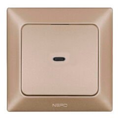 Ne-Ad Aras Tekli USB Şarj Prizi (Type-C)