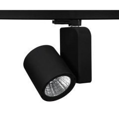 Lamptıme 20W Siyah Gövde Monofaze Ray Spot 6500K Beyaz Işık