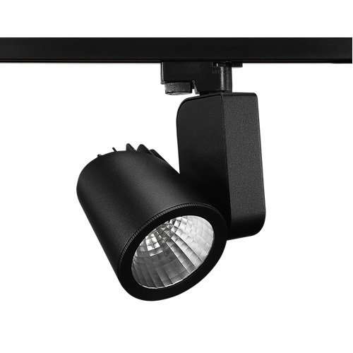 Lamptıme 15W Siyah Gövde Monofaze Ray Spot 6500K Beyaz Işık