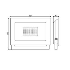 Braytron 100W 3000K Projektör Ip65 Ledli