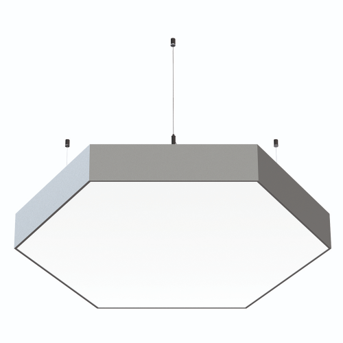 İnoled 60Cm 50W 3000K Altıgen Davul Dekoratıf Lıneer Led Armatür