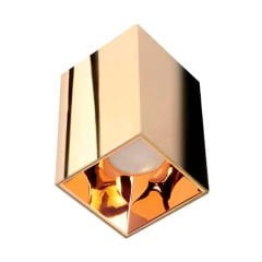 ACK GOLD-ROSE KARE ALÜMİNİUM SIVA ÜSTÜ DEKORATİF ARMATÜRÜ