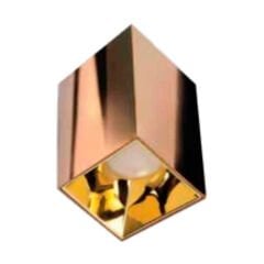 ACK BAKIR-GOLD KARE ALÜMİNİUM SIVA ÜSTÜ DEKORATİF ARMATÜRÜ