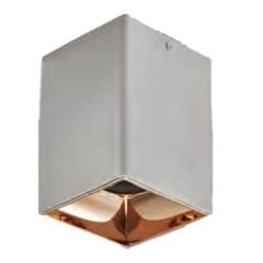 K2 Gri-Rose Gold Aras Kare Sıva Üstü Spot