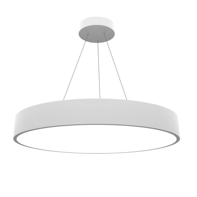 Lamptıme Sarkıt Armatür 80*80 Dolu Yuvarlak 100Cm 75W Beyaz Gövde 4000K Ilık Beyaz