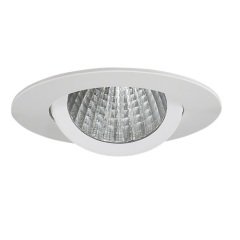 Lamptıme 740601 Sıva Altı Cob Downlıght 20W Yuvarlak Beyaz Gövde 6500K Beyaz Işık