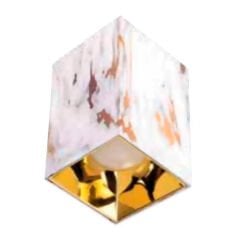 ACK GOLD MERMER-GOLD KARE ALÜMİNİUM SIVA ÜSTÜ DEKORATİF ARMATÜRÜ