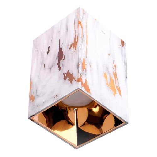 ACK GOLD MERMER-ROSE KARE ALÜMİNİUM SIVA ÜSTÜ DEKORATİF ARMATÜRÜ