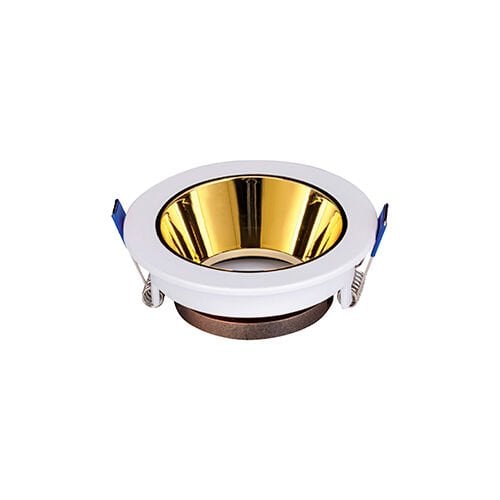 ACK BEYAZ-GOLD 85MM x 67MM SIVA ALTI METAL+PC ARMATÜRÜ