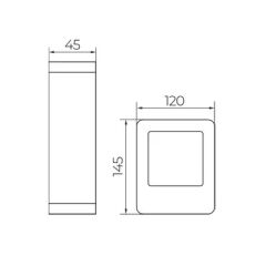 Led Bahçe - Duvar Aplik