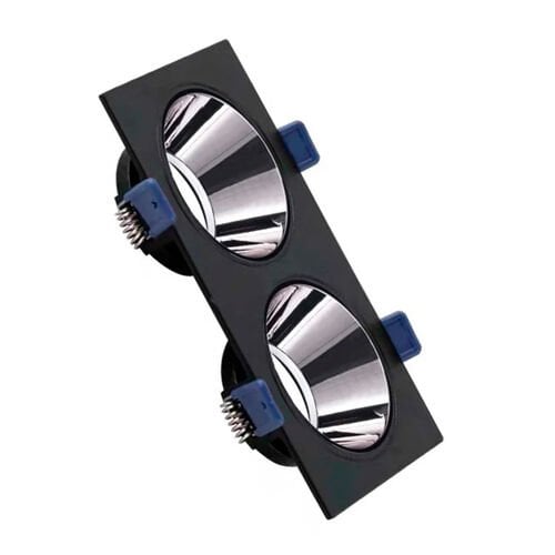 ACK SİYAH-PLATİN KARE 172MM x 92MM SIVA ALTI METAL+PC ARMATÜRÜ