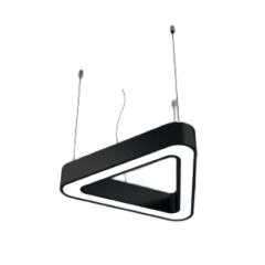 İnoled 80W 3000K Oval Üçgen Dekoratıf Lineer Led Armatür