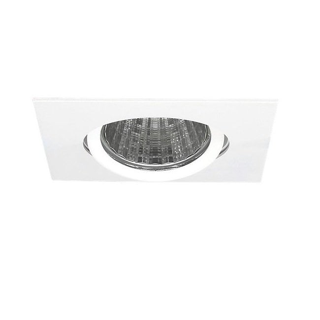Lamptıme 740623 Sıva Altı Cob Downlıght 20W Derin Kare Beyaz Gövde 6500K Beyaz Işık