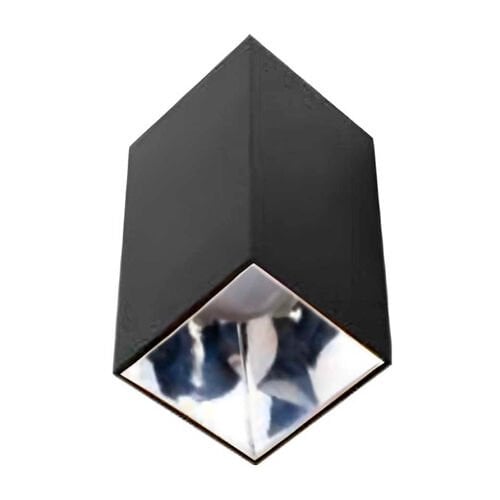 ACK SİYAH-PLATİN KARE 105MM x 98MM SIVA ÜSTÜ METAL+PC ARMATÜRÜ