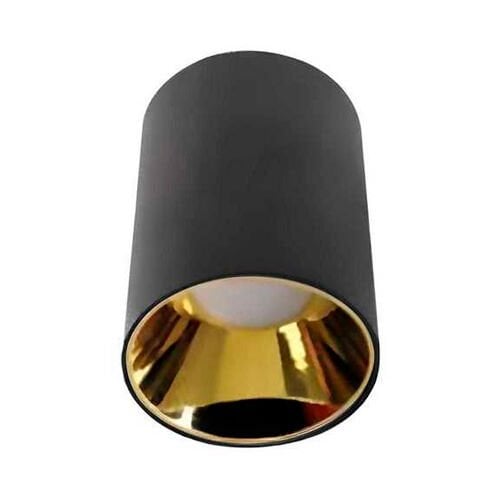 ACK SİYAH-GOLD YUVARLAK 100MM x 96MM SIVA ÜSTÜ METAL+PC ARMATÜRÜ
