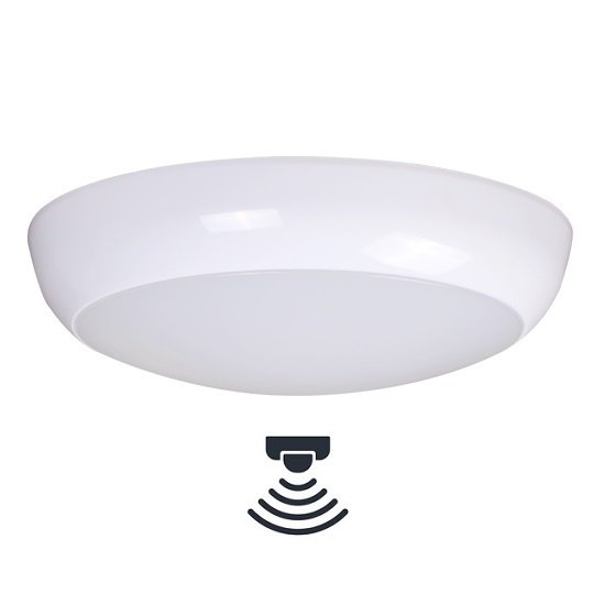 Lamptıme 18W Ip65 Beyaz Gövde Led Sensörlü Tavan Armatürü 4000K Ilık Beyaz