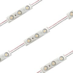 Ack Şeffaf Üçlü Led Modül Kırmızı