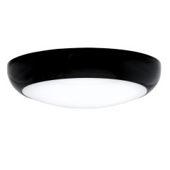 Lamptıme 18W Ip65 Siyah Gövde Acil Durum Fonksiyonlu Led Tavan Armatürü 4000K Ilık Beyaz