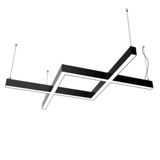 Ferled 155W 19500 Lümen 170 Cm Cross Knitting  Lınear Sarkıt Armatür